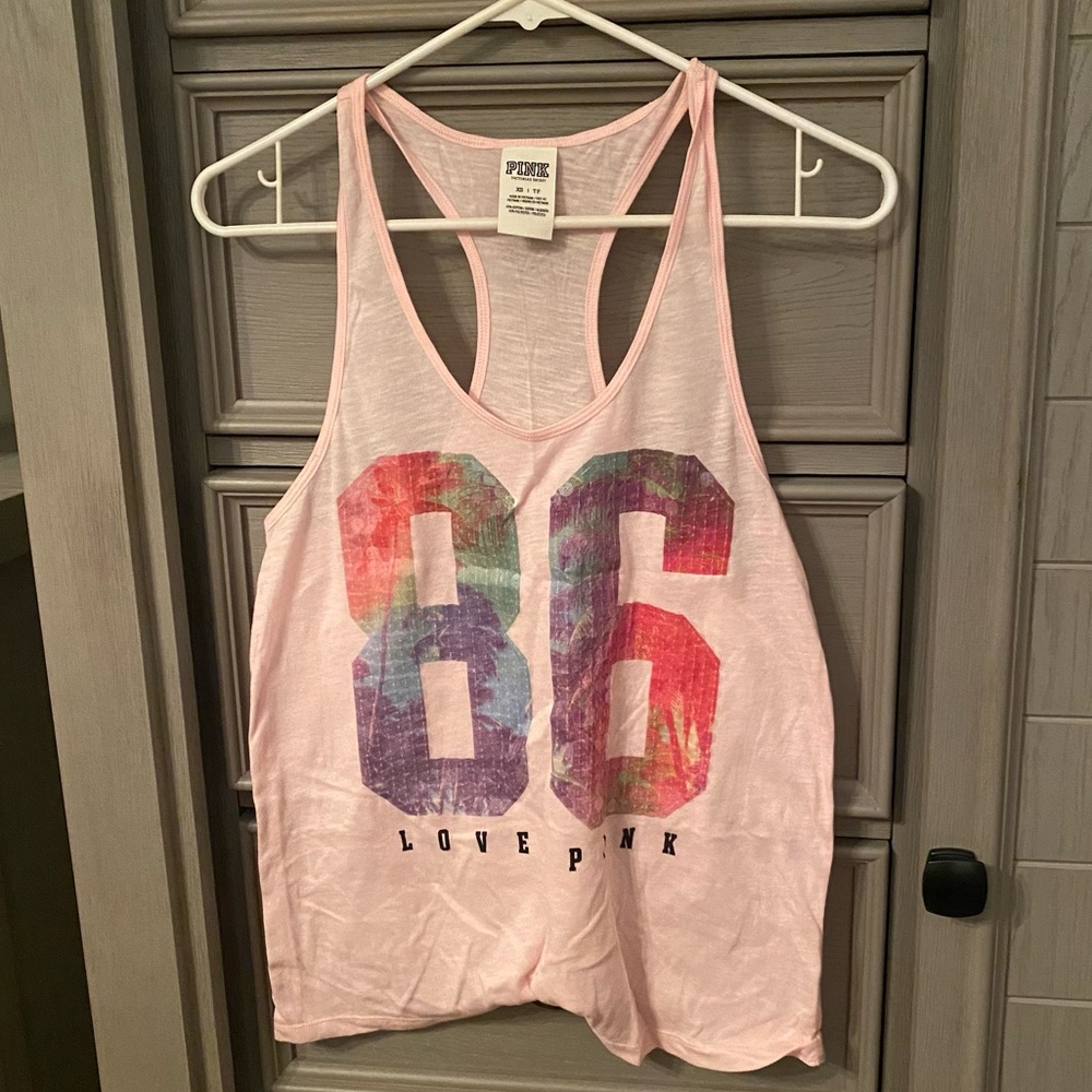 VICTORIA’S SECRET PINK SPARKLY TANK